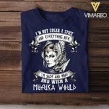 Personalized Viking Girl Tshirt Printed NQDT2605