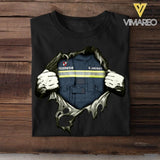 Personalized Austrian Firefighter Tshirt Printed 22MAY-HQ31