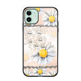 Personalized Dog Lover Daisy Background Phonecase NQDT2705