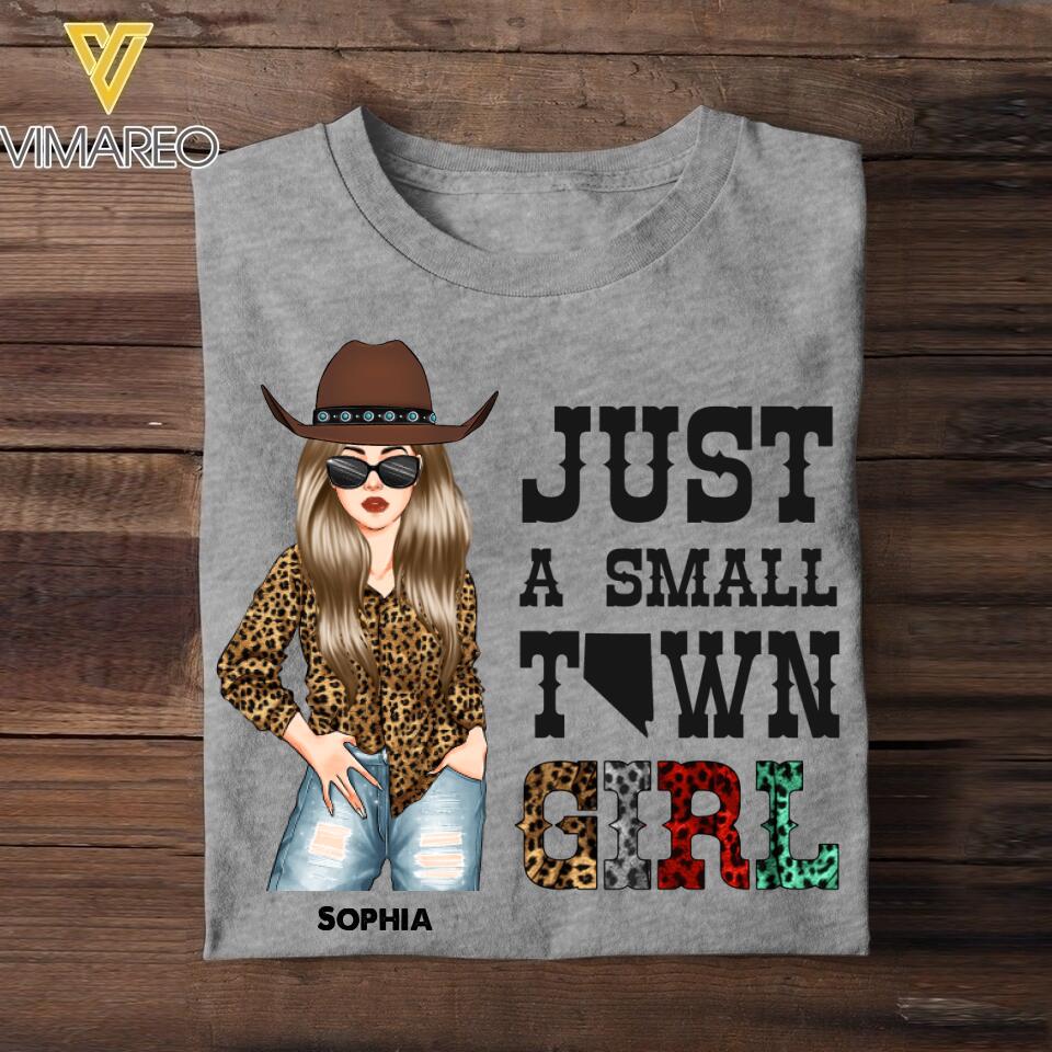 Personalized Nevada Girl Tshirt Printed 22JUN-HC01