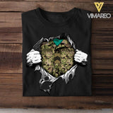 Personalized Portuguese Soldier Tshirt Printed 22JUL-DT03