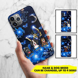 Personalized Dog Butterfly Background Phonecase NQHC0206