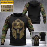 Personalized Swiss Army Camo Tshirt or Hoodie 3D Printed QTDT0606