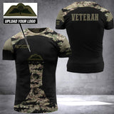 Personalized UK Army Camo Tshirt or Hoodie 3D Printed QTDT096