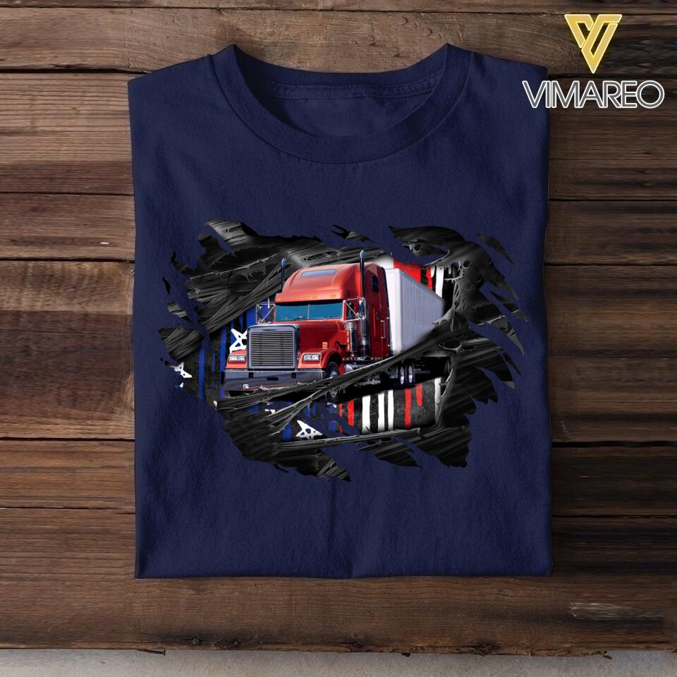 Personalized Truck Tshirt Printed NQDT1006
