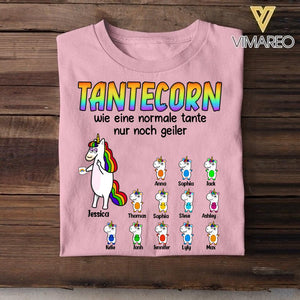 Personalized Tantecorn And Kid Tshirt Printed 22JUL-DT13