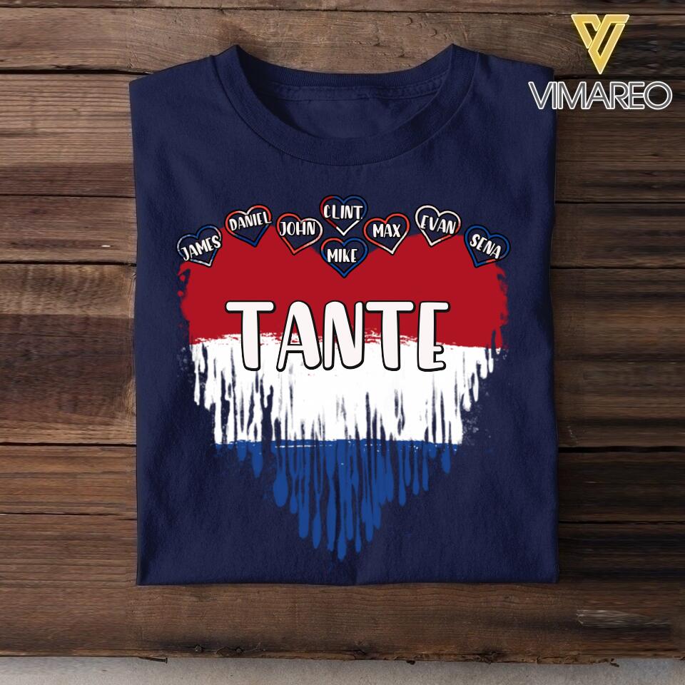 Personalized Nertherland Aunt Kid Tshirt Printed 22JUL-HC13