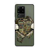Personalized German Veterans/Soldier Phone Case Printed 22JUL-HQ14