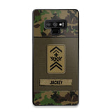 Personalized Swiss Soldier/Veterans Phone Case Printed 22JUL-DT16