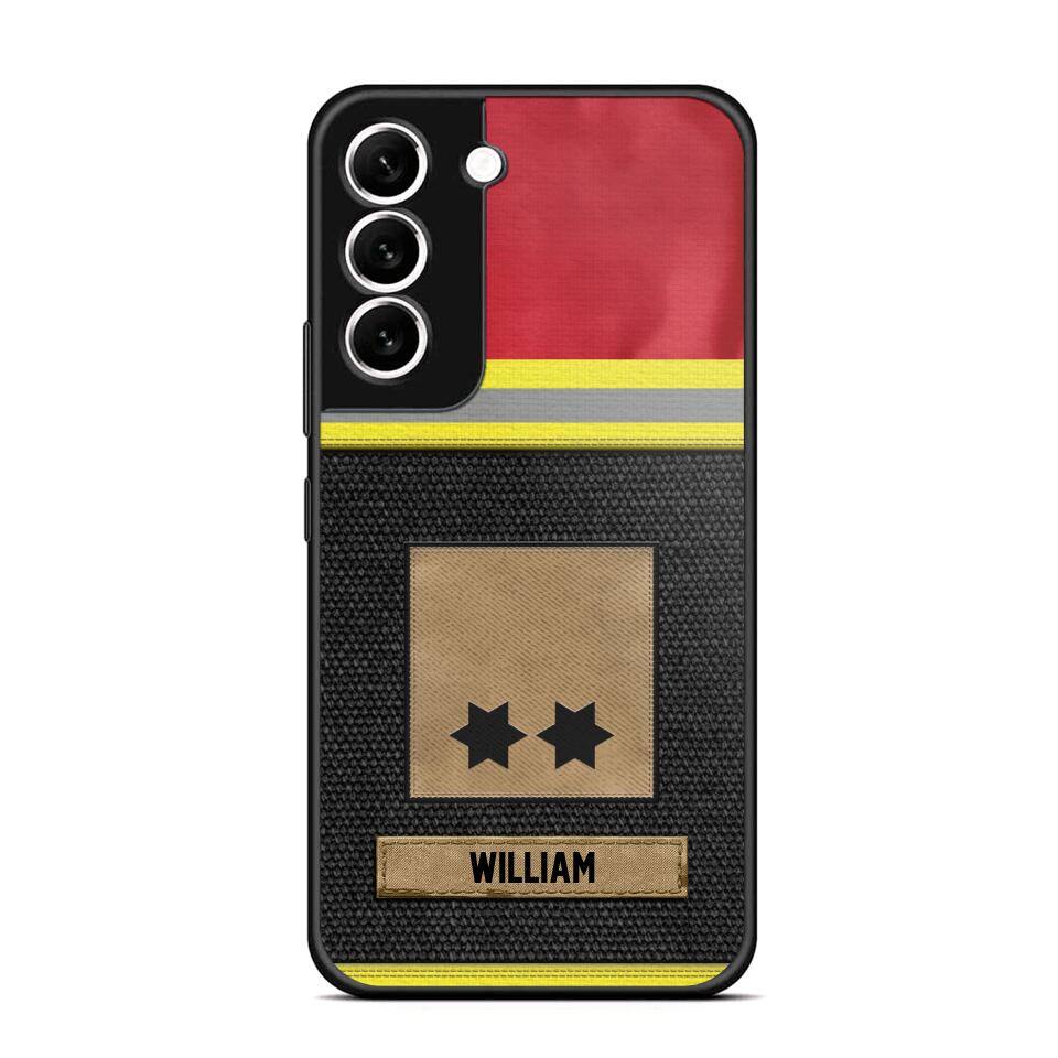 Personalized Austria Firefighter Custom Ranks Uniform 18