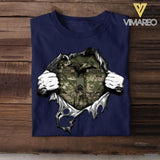 Personalized Slovenian Army/Soldier Tshirt Printed 22JUL-HC21