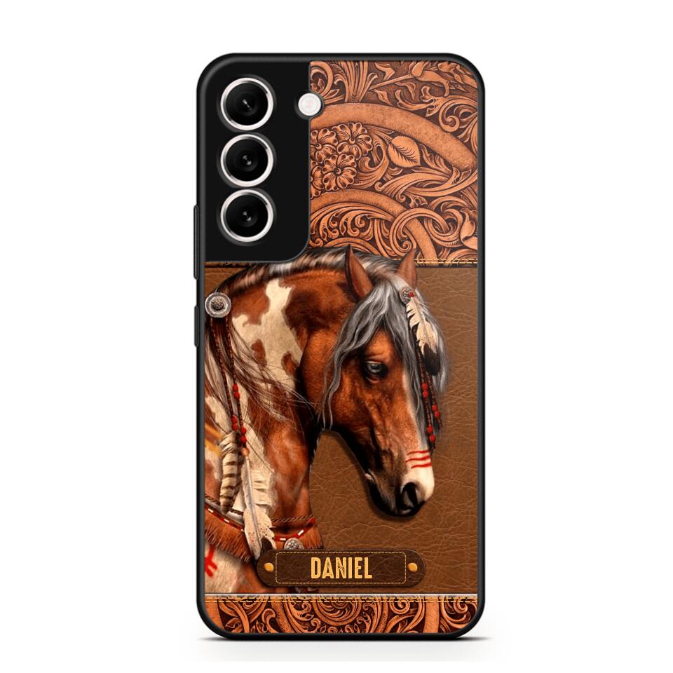 Personalized Horse Lover Phone Case Printed 22JUL-DT22