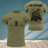 Personalized Sweden Veterans/Soldier Tshirt 3D Printed QTDT2706