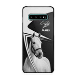 Personalized Horses Lovers Leather Printed Phonecase 28