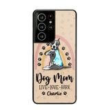 Personalized Dog Mom Like Love Bark Phonecase QTHC2906