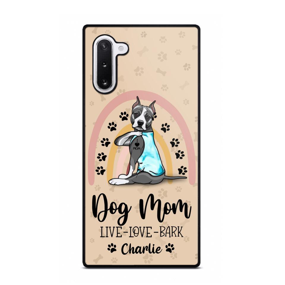 Personalized Dog Mom Like Love Bark Phonecase QTHC2906