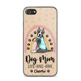 Personalized Dog Mom Like Love Bark Phonecase QTHC2906