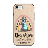 Personalized Dog Mom Like Love Bark Phonecase QTHC2906