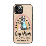 Personalized Dog Mom Like Love Bark Phonecase QTHC2906
