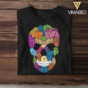 Personalized Owl Lovers Sku Tshirt Printed QTVQ2906