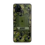 Personalized Swedish Soldier Camo Phone Case Printed 22JUL-DT30
