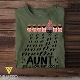 Personalized Aunt Like A Mom But Cooler Tshirt Printed 22JUY-DT05