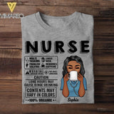Personalized Nurrse Tshirt Printed 22JUY-HY06