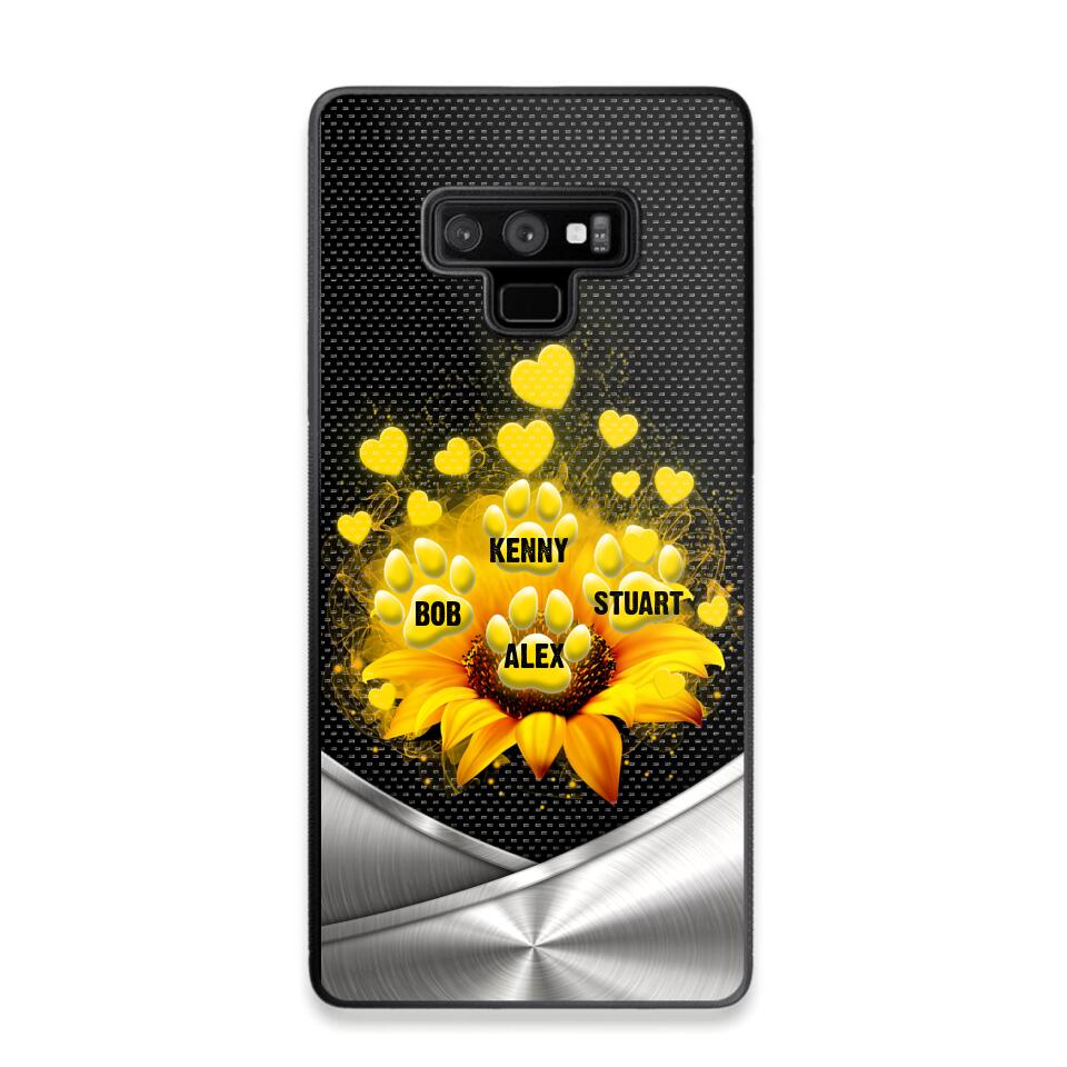 Personalized Dog Paw Phone Case Printed NQHQ1407