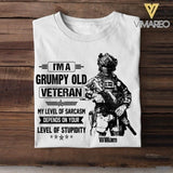 Personalized Swedish Veterans/Soldier Tshirt Printed 22JUY-HQ14