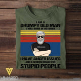 Personalized I Am Grumpy Old Man Was Born In October Tshirt Printed 22JUY-HQ16