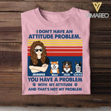 Personalized Dog Mom Tshirt Printed 22JUY-HY18