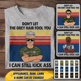 Personalized Canadian Veterans's/Soldier Tshirt Printed 22JUY-HY19