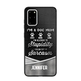 Personalized I'm A Dog Mom Phone Case Printed NQHC2507