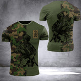 Personalized Swiss Veteran/ Solider Camo Hoodie or Tshirt 3D Printed QTHC2507