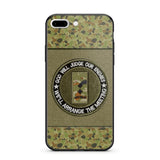 DH Personalized Australian Soldier/Veterans Phone Case Printed HQ2707