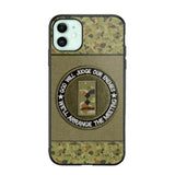 DH Personalized Australian Soldier/Veterans Phone Case Printed HQ2707