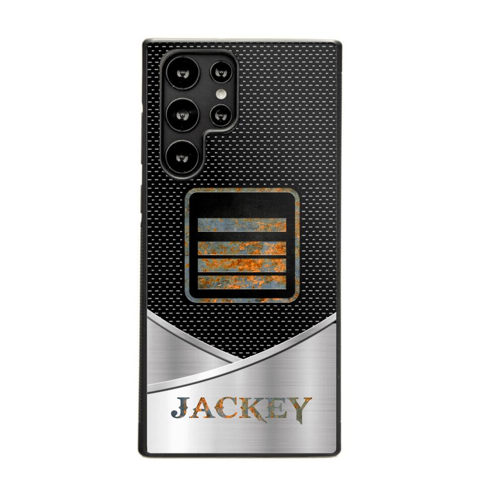 Personalized French Veteran/ Solider Phonecase QTDT0208