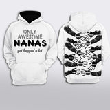 Personalized Only Awesome Nanas Kid Get Hugged A Lot Hoodie 3D Printed 22AUG-MA03