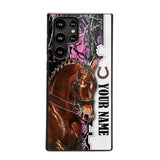 Personalized Horse Lover Phone Case Printed 22AUG-HQ08