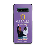 Personalized Bestie I'll Be There For You Phonecase QTDT1008
