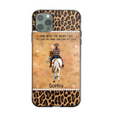 Personalized Horse Riding Lover Phone Case Printed 22AUG-HQ10
