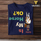 Personalized Is My Horse Girl Love Horse Tshirt Printed 22AUG-HQ11
