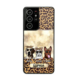Personalized Dog Lover Leopard Phone Case Printed 22AUG-DT25