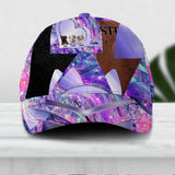 Personalized Dog Mom Colorful Sparkling 3D Cap Printed 22AUG-DT26