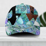 Personalized Heart Mom ( Auntie ) Colorful Sparkling 3D Cap Printed NQDT2508