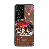 Personalized Flower Dog Phonecase 3D Printed NQDT2608
