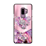 Personalized Heart Dog Mom Phonecase 3D Printed NQDT2708