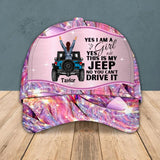 Personalized Jeep Girl No You Can't Drive It Cap Printed 22SEP-HY08