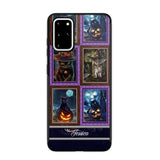 Personalized Cat Picture Halloween Phone Case Printed NQDT0909