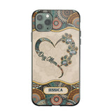 Personalized Dog Mom Heart Phone Case Printed NQDT0909